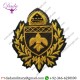 Military Motif Hand Embroidery Badges