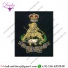 Military Motif Hand Embroidery Bullion Wire Badges