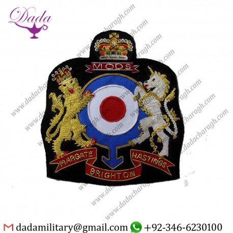 Military Uniform Accessories Mod Roundel Blazer Badge