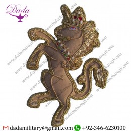 Military Uniform Accoutrements Royal Beasts Unicorn Tree Decoration