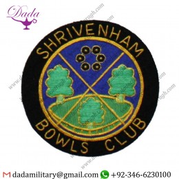 Military Uniform Accoutrements Top Quality Hand Embroidery Crest