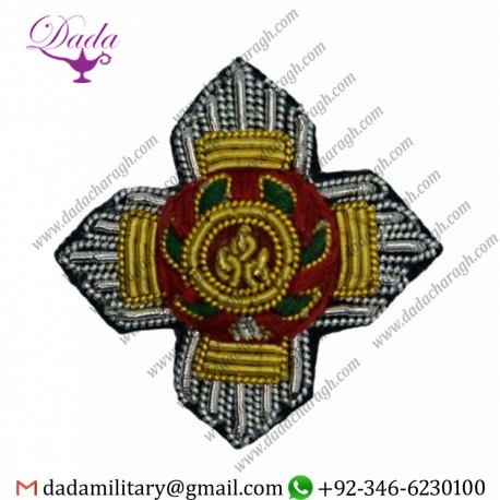 Military Uniform Emblem Hand Embroidered Bath Star Royal Horse Artillery Royal Artillery Rank Badge Sold Each 472x477