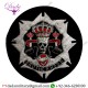 Military Uniform Emblem Hand Embroidered Biker Patch Brotherhood  3d Sew On Patches