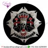 Military Uniform Emblem Hand Embroidered Biker Patch Brotherhood  3d Sew On Patches