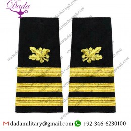 Military Shoulder Epaulets U.s. Navy Soft Shoulder Mark Commander Supply Corps