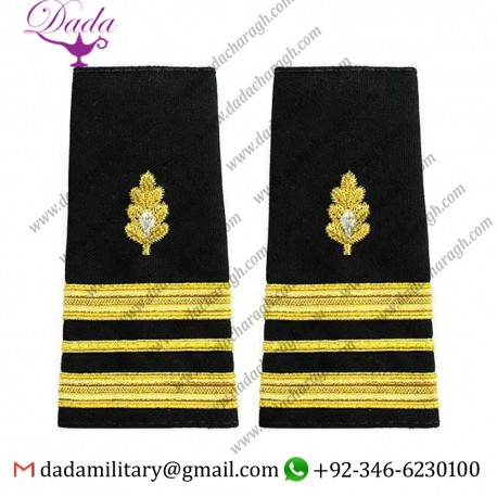 Military Shoulder Epaulets U.s. Navy Soft Shoulder Mark Lieutenant Commander Medical Corps
