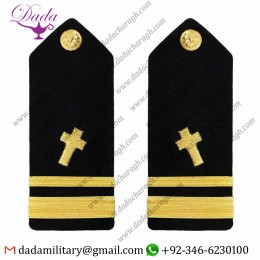 Shoulder Straps  Navy Shoulder Board Lieutenant Junior Grade Christian Chaplain - Male