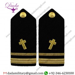 Uniform Epulette Us Navy Shoulder Board Female Lieutenant Junior Grade Ltjg Christian Chaplain
