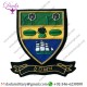 Military Uniform Emblem Hand Embroidered Irish County - Down - Collectors Heritage Item