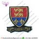 Military Uniform Emblem Hand Embroidered Irish County - Laois - Collectors Heritage Item