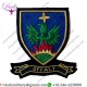 Military Uniform Emblem Hand Embroidered Irish County - Offaly - Collectors Heritage Item