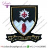 Military Uniform Emblem Hand Embroidered Irish County - Tyrone - Collectors Heritage Item