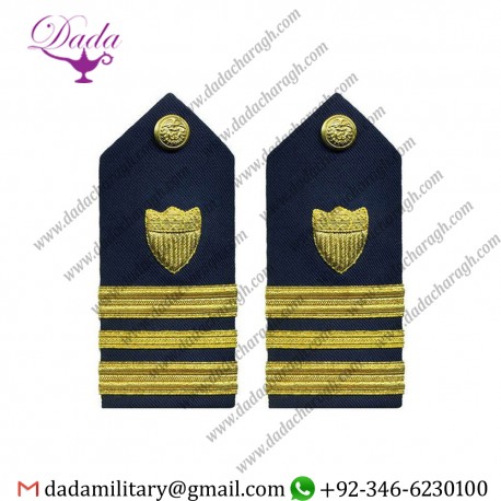 Uniform Epulette Uscg Coast Guard Shoulder Board Female Lcdr Lieutenant Commander