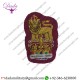 Pakistan Supplier Staff Officer Para Maroon Beret Badge, Army, Military, Hat, Cap, Officers Rank