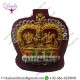 Pakistan Supplier Staff Sergeant Crown, Mess Dress, Army, Medical Cherry, Crowns, Ramc