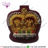 Pakistan Supplier Staff Sergeant Crown, Mess Dress, Army, Medical Cherry, Crowns, Ramc