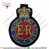 Pakistan Supplier The Blues And Royals Guards Hand Embroidered Badge