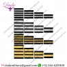Soft Shoulder Epaulet woven shoulder board gold or silver finish braid