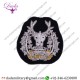 Pakistan Supplier The Gordon Highlanders, Blazer Badge Wire Bullion Badge 8.5cm X 8cm