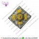Pips Star Gold Silver Wire Single British Army