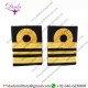 Soft Shoulder board Epulette Lieutenant Commander epaulette features gold naval lace on black