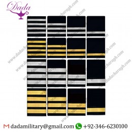 Soft Shoulder Board Epulette Uniform Pilot Epaulettes