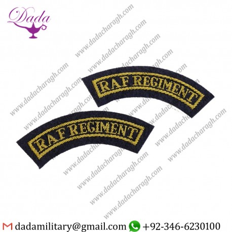 Wholesale Suppliers Raf Regiment Titles, Mess Dress, Royal Air, Pair, R.a