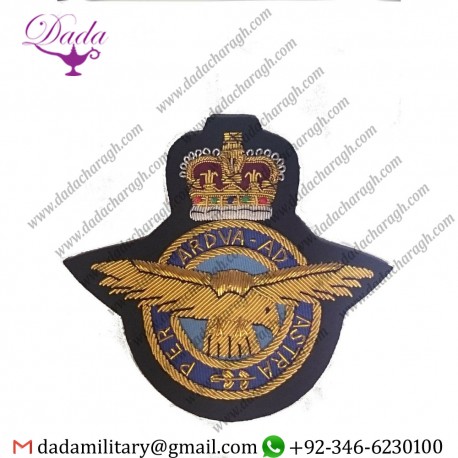Wholesale Suppliers Raf Royal Air Force Military Blazer Badge Wire Bullion Badge