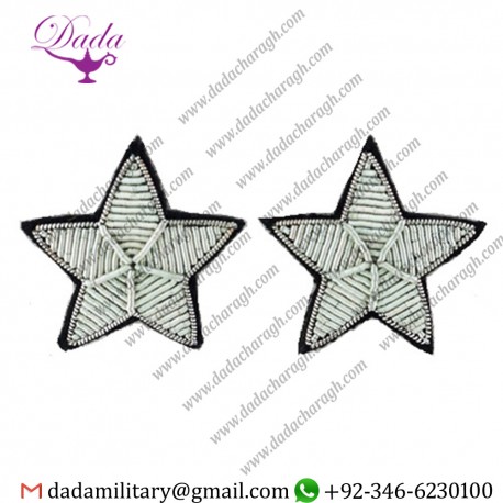 Rank Badge Rank, O7 Brigadier General (Bg), Mess Dress, Bullion Pin On