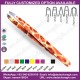 ORANGE PATTERN TWEEZER,GIRLS TWEEZER,GIFT TWEEZER,MINI EYEBROW TWEEZERS