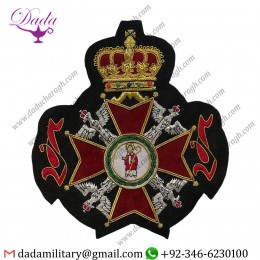 Sew On Badge Large Chaplain Christian Insignia Badge