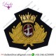 Sew On Badge Merchant Navy Cap Badge Officers Bombay Style