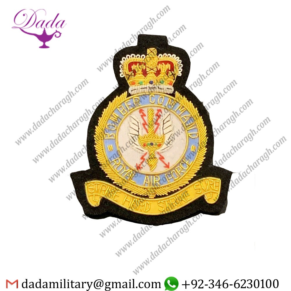 No.18 Geschwader Royal Air Force Bestickt Crest Abzeichen Patch Offiziell Crest