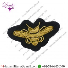 Uniform And Ceremonial Accoutrements Military Bullion Badges, gold Wire