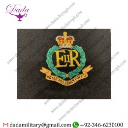 Uniform And Ceremonial Accoutrements Royal Military Police Blazer Badges