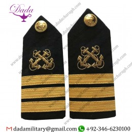 Shoulder Straps Royal Ship Commander Shoulder Board Merchant Navy Master Marine Commander
