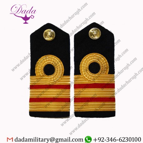 Sliders Military Rn Surgeon Commander Shoulder Boards