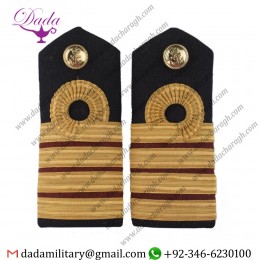 Sliders Military Surgeon Captain Epaulette For The Royal Navy