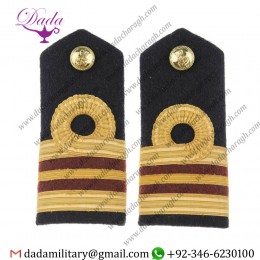 Sliders Military Surgeon Lieutenant Commander (D) Dental Epaulette For The Royal Navy