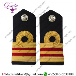 Sliders Military Surgeon Lieutenant Commander Epaulette For The Royal Navy
