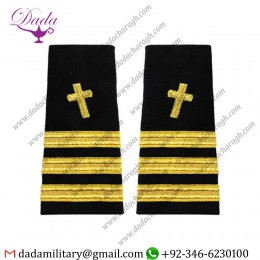 Uniform Epulette Us Navy Soft Shoulder Mark Commander Cdr Cc Christian Chaplain