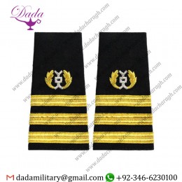 Uniform Epulette Us Navy Soft Shoulder Mark Commander Cdr Ja Judge Advocate
