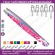 PROFESSIONAL PAPER COATED TWEEZER COSMETIC TWEEZER,MAKEUP TOOL TWEEZER,FLORAL TWEEZEREYEBROE TWEEZER