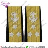 Military Shoulder Epaulets U.S. NAVY SOFT SHOULDER MARK LINE VICE ADMIRAL THREE-STAR