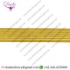 32mm Braid Naval Gold Metal Wire Lace