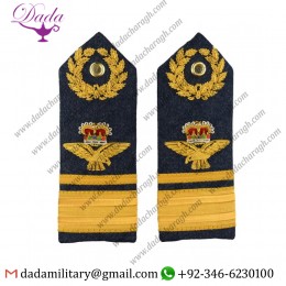 Hand Embroidered air vice marshal raf hand embroidered epaulette