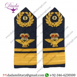 Hand Embroidered woven Air Vice Marshal Royal Air Force Regiment epaulette