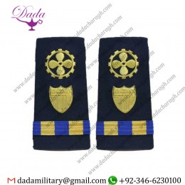 Custom Made Us Coast Guard Shoulder Board Enhanced Warrant Officer 2 Marine Safety Engineer
