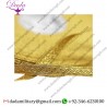 Chevron Pattern Narrow gold Bullion Braid Trim