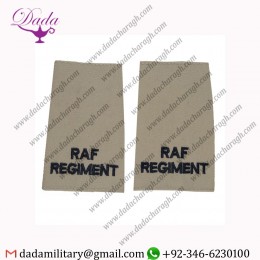 Nsignia Shoulder Epaulette Raf Regiment Epaulette, Royal Air Force Regiment